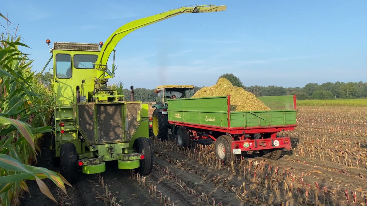 Oldtimer Häckseln 2021 im Emsland | Claas SF 80 | Deutz | John Deere | Fendt