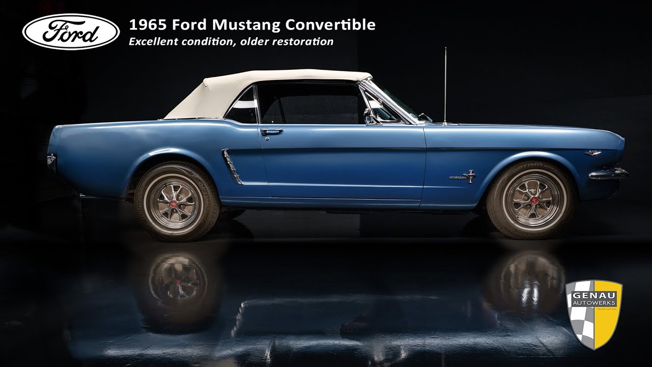 Top down driving in a 1965 Ford Mustang!