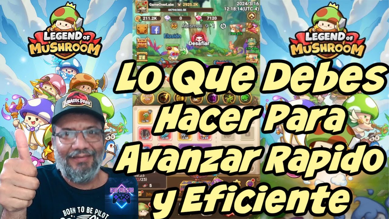 Legend Of Mushroom Como Progresar Rapido y Eficiente
