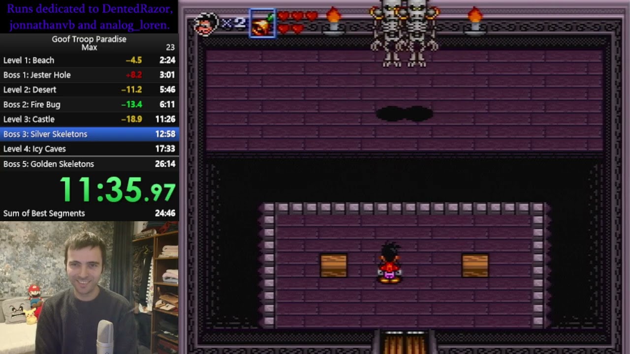 Goof Troop Paradise (Max) Speedrun - 25:53