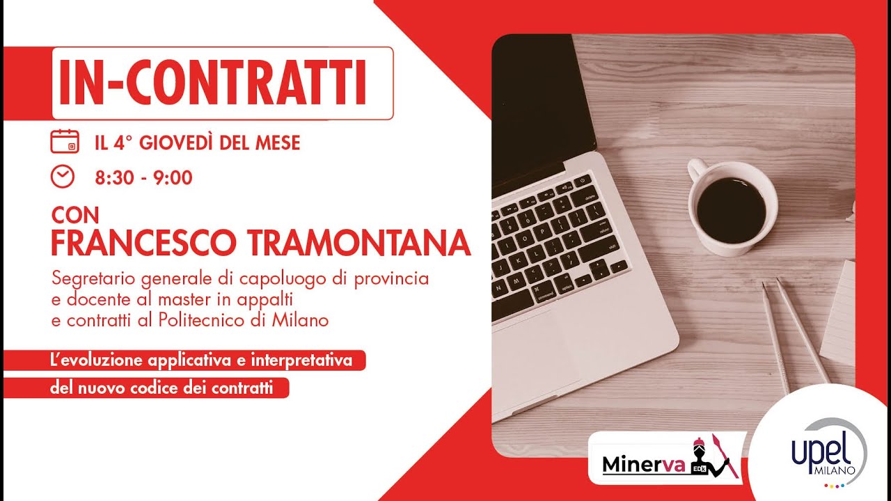 In - Contratti  - Caffè con l'esperto 1 PUNTATA Upel Milao