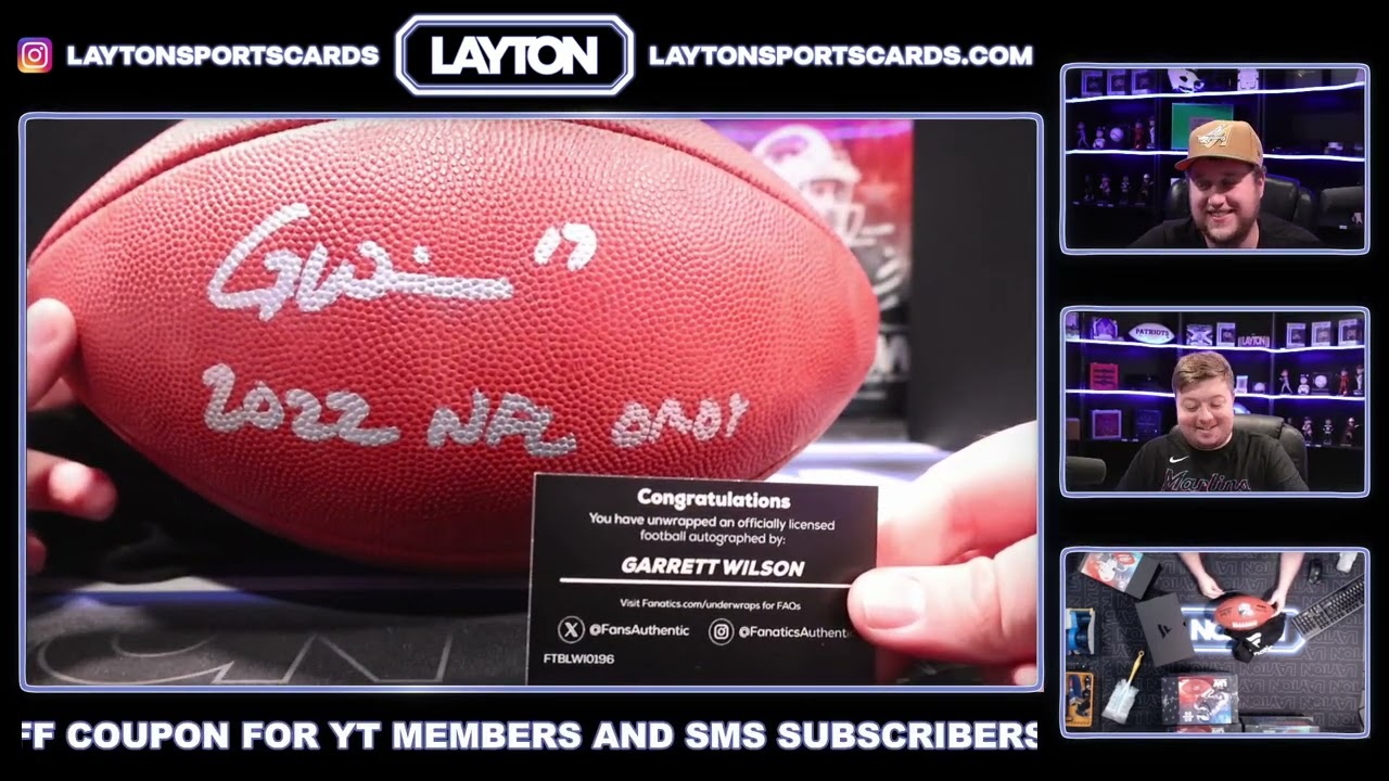 2025 Fanatics Under Wraps NFL Autographed Footballs 6 Box Case Break #9   RANDOM TEAMS