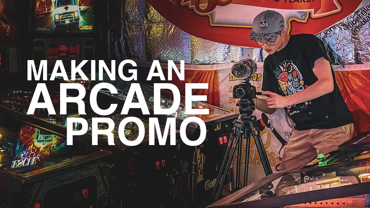 i made a promo for an ARCADE (my first paid video job!)