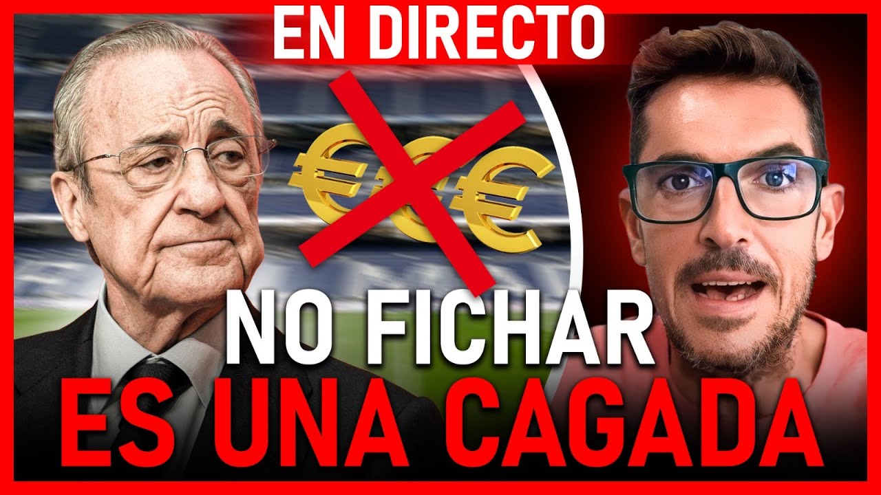 🚨🚨TODA LA VERDAD DE POR QUÉ EL REAL MADRID NO HA FICHADO EN ENERO Y PREFIERE TIRAR LA TEMPORADA