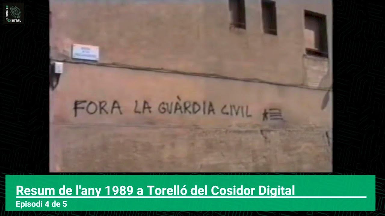 Resum de l'any 1989 a Torelló del Cosidor Digital. Episodi 4 de 5.
