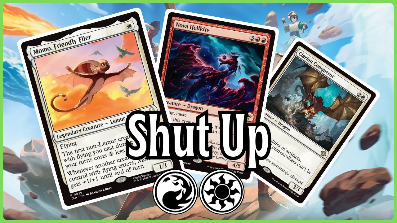 Boros Aggro Flyers Momo & Hellkite | Mythic Top 1000 | Standard Deck | MTGA