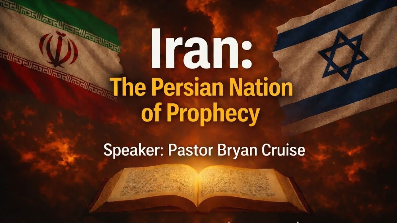 Bryan Cruise | Iran: The Persian Nation of Prophecy | Bible Study | Iron Hall | Thurs 5 March 2026