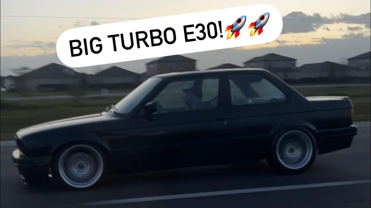 Single Turbo N54 535 Vs My Turbo E30 (Roll Race & BMW Meet!!!)