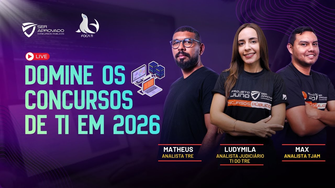 DOMINE OS CONCURSOS DA ÁREA DE TI EM 2026