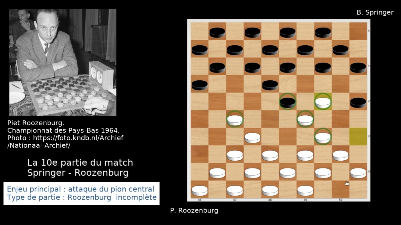 La partie Roozenburg - Vidéo 1