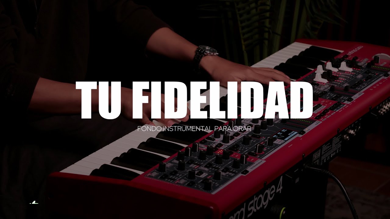 TU FIDELIDAD  / PIANO INSTRUMENTAL PARA ORAR / UN MOMENTO PARA ESTAR CON DIOS