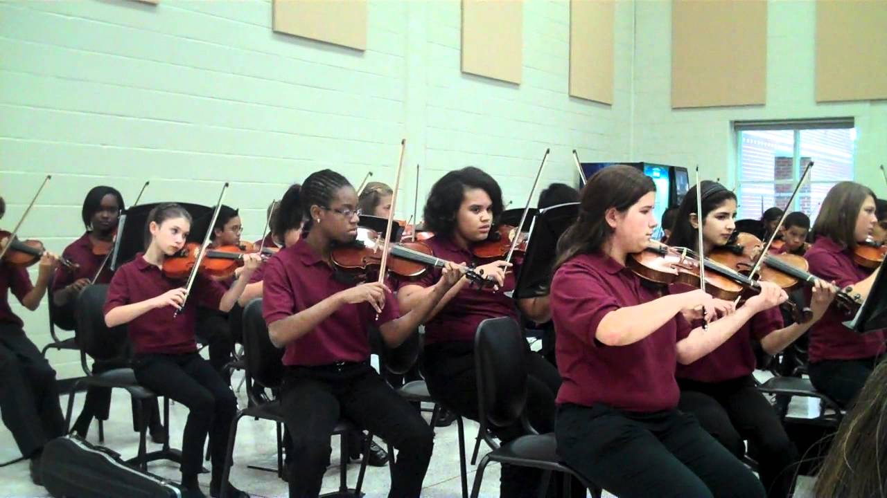 2011 - crews middle school orchestra - 7th grade - Canon in D