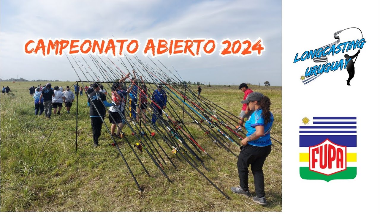 Longcasting Uruguay - Campeonato abierto 2024 - 125 y 100 grs.