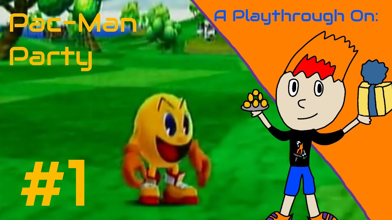 A Playthrough on Pac Man Party Episode 1: The Lost Recipe
