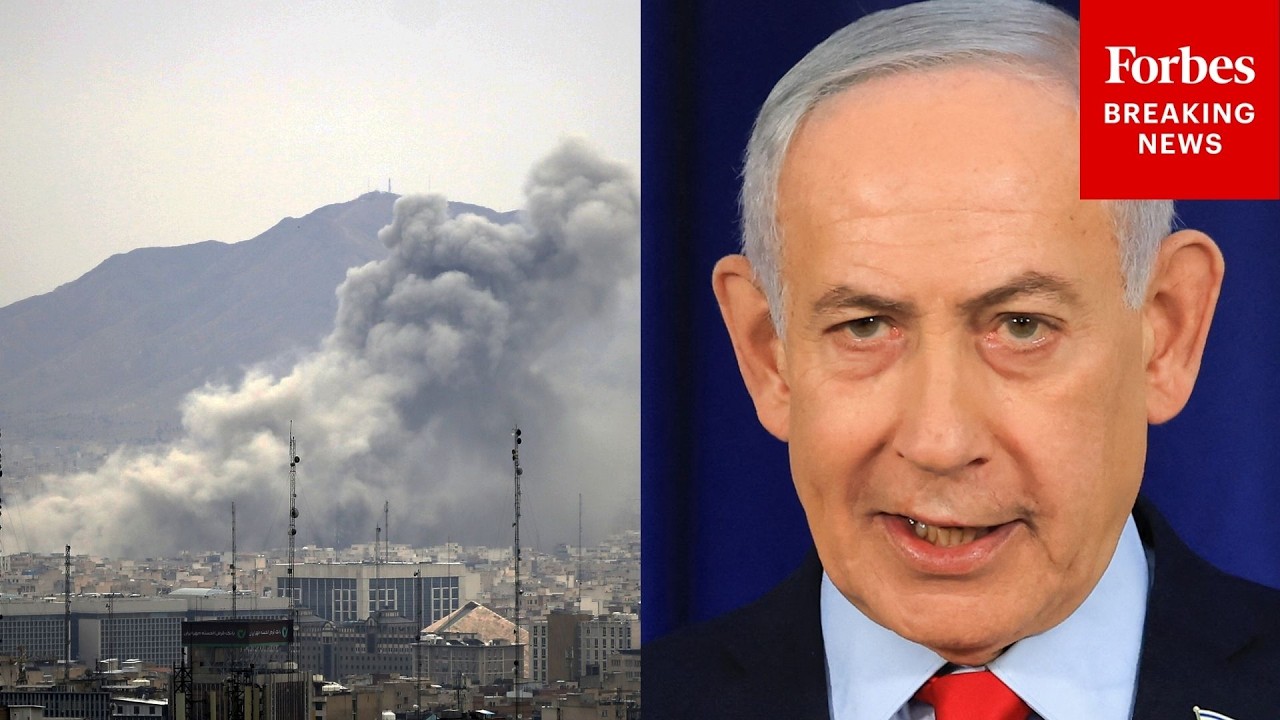 BREAKING NEWS: Israeli Prime Minister Benjamin Netanyahu Holds A Press Briefing On The War In Iran
