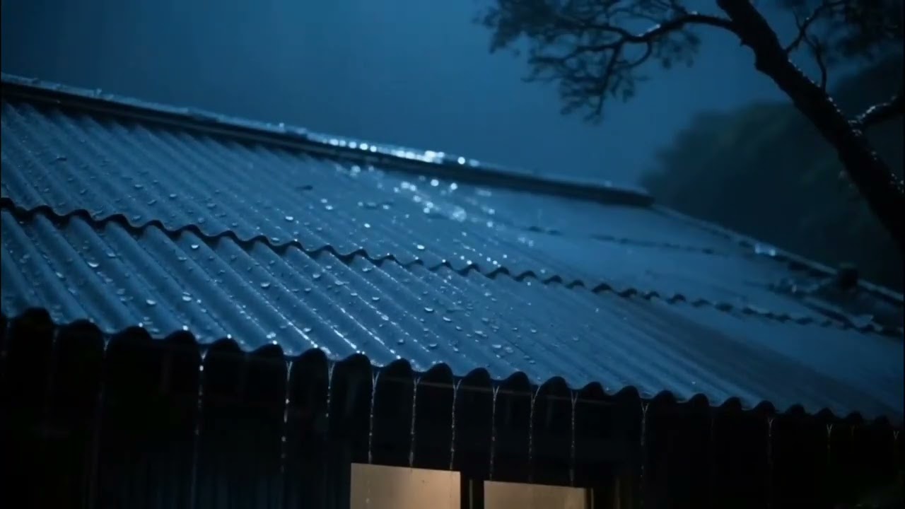 🌧Raindrops Create a Comfortable Sleep Experience | Rain ASMR: A Comfortable Atmosphere