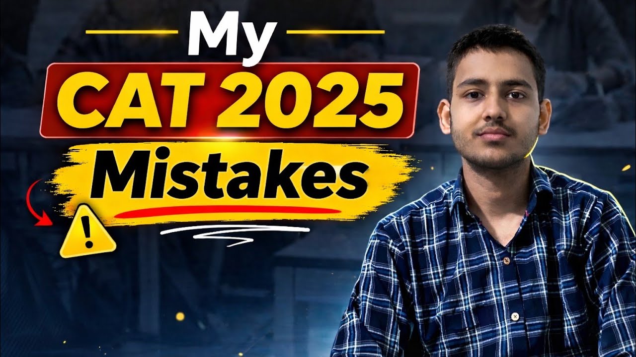 My cat 2025 mistakes l #cat 2026 #video 