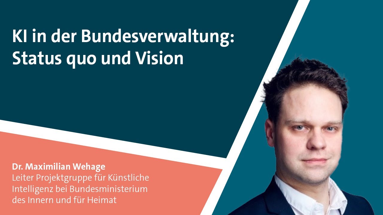 #SCCON24 | KI in der Bundesverwaltung: Status quo und Vision