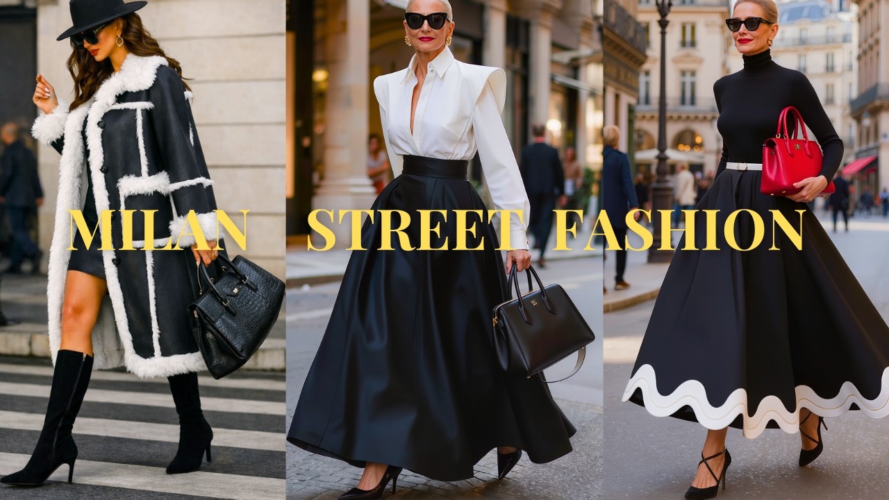 Italian Elegance Autumn Street Fashion. Milan&rsquo;s Best Dressed Women October 2026. Luxury Fashion Vlog