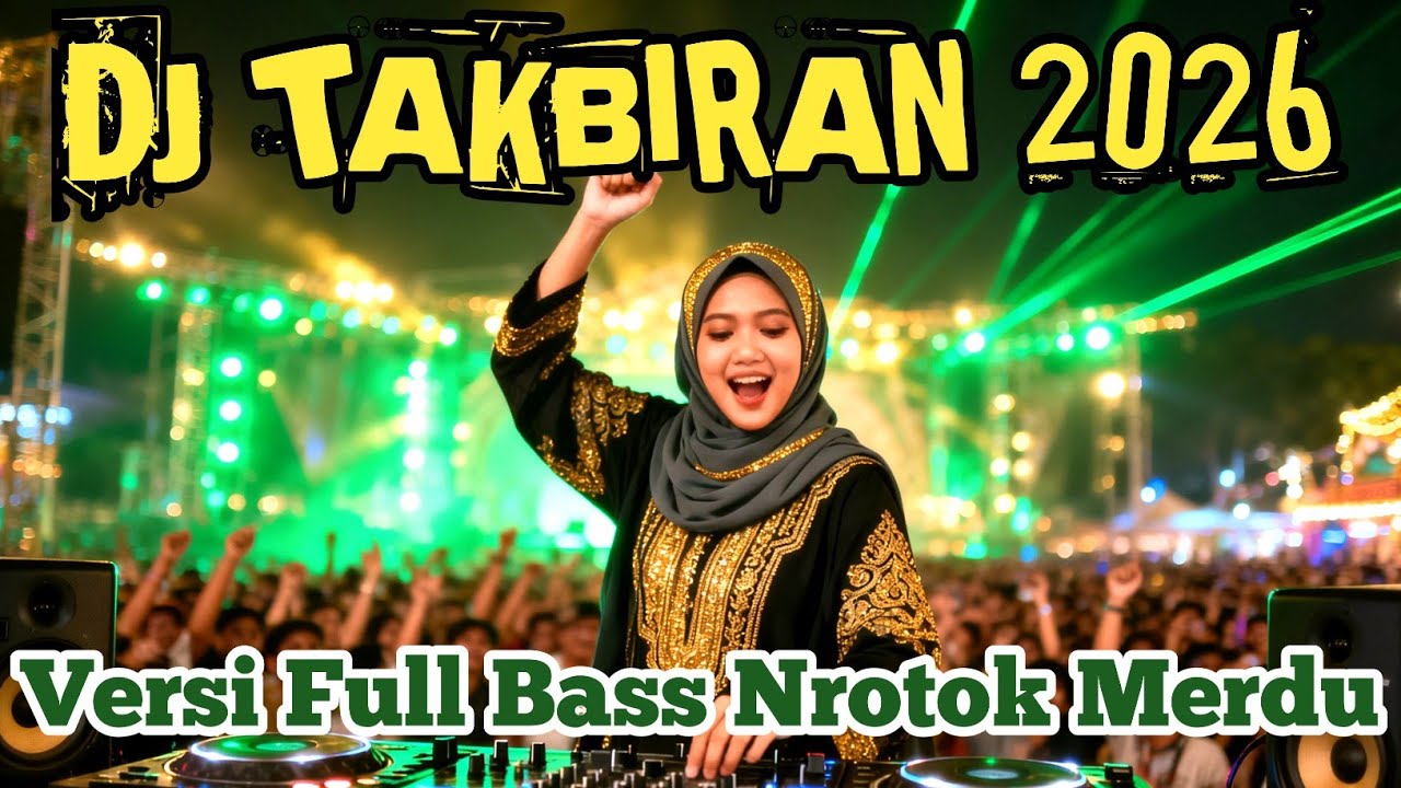 DJ TAKBIRAN Paling Merdu FULL BASS | Viral TikTok 2026 COCOK BUAT KARNAVAL