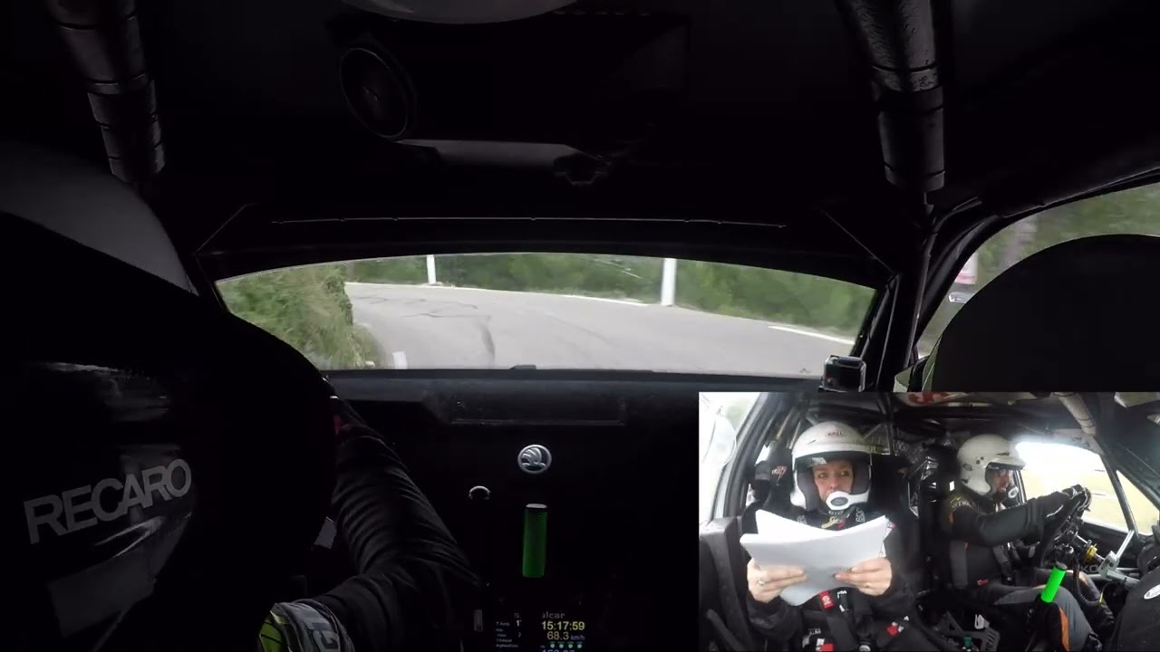 Rallye de Sarrians 2024, Jean-Luc Morel - Mireille Toti, Skoda Fabia Rally2