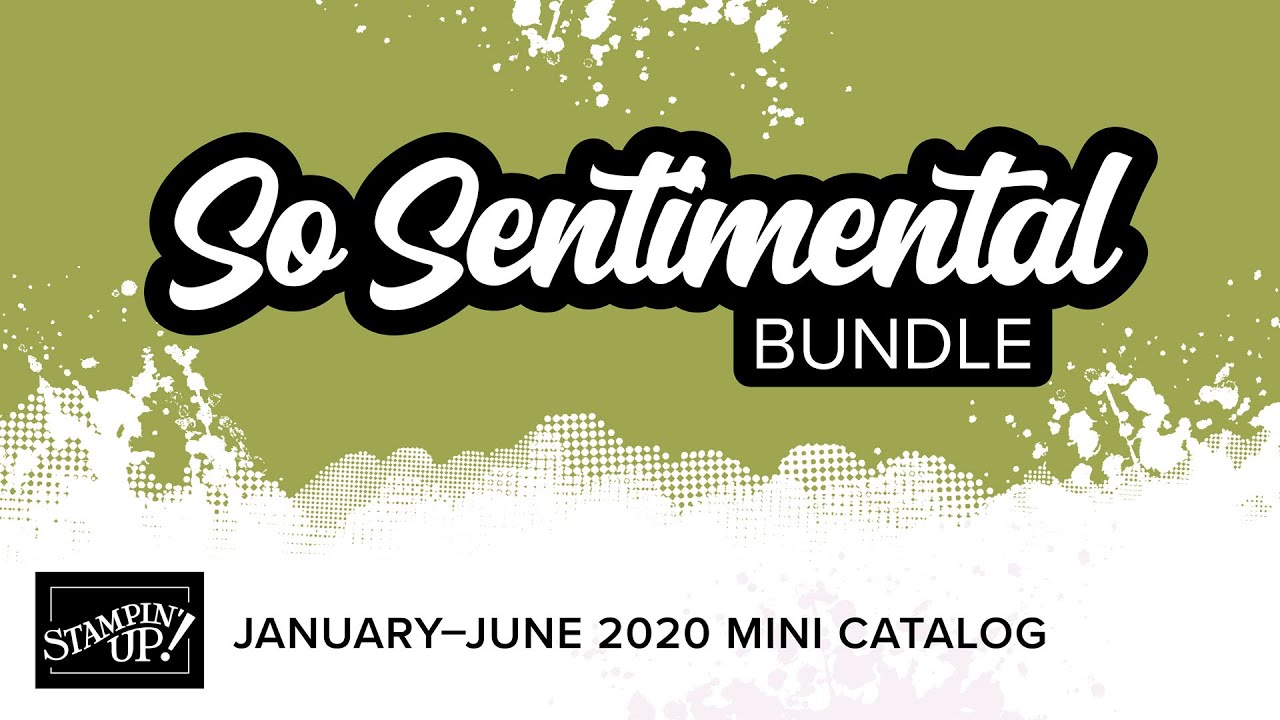 So Sentimental Bundle By Stampin' Up!