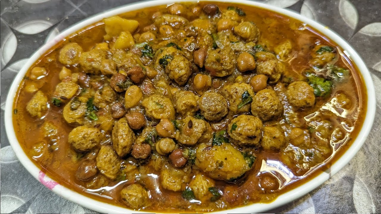 आलू चना और सोयाबीन की मजेदार सब्जी | Kale Chana aloo aur soya ki rasedar sabji