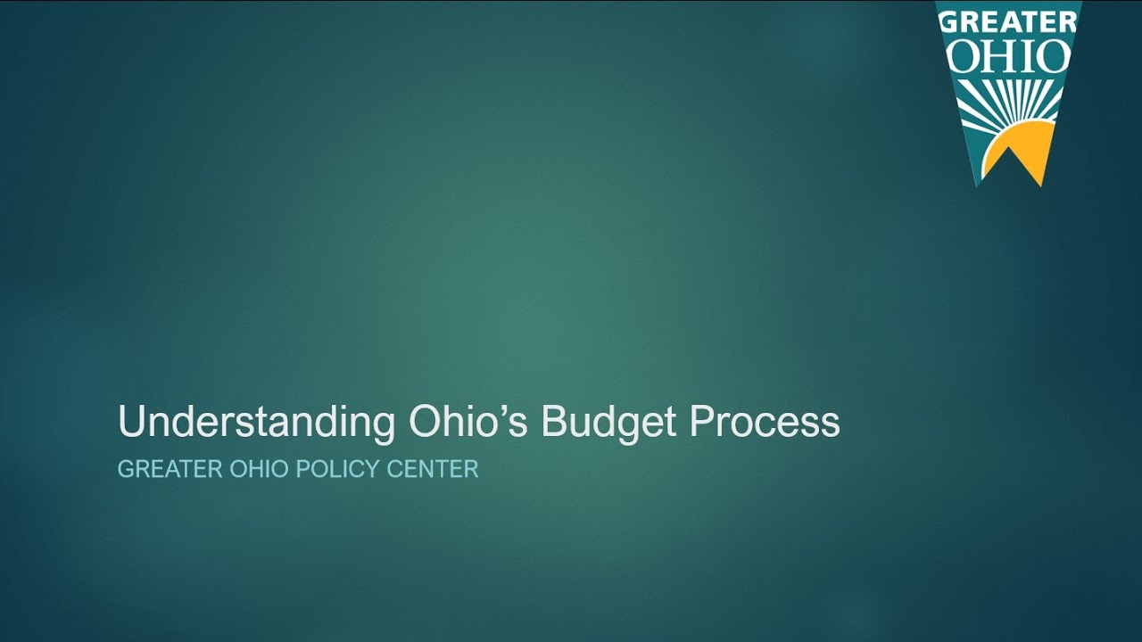 Understanding Ohio's Biennial Budget Process