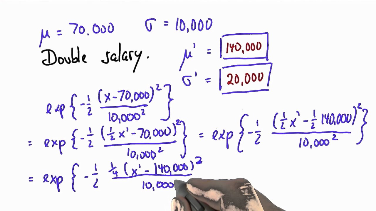 Double Salary Solution - Intro to Statistics