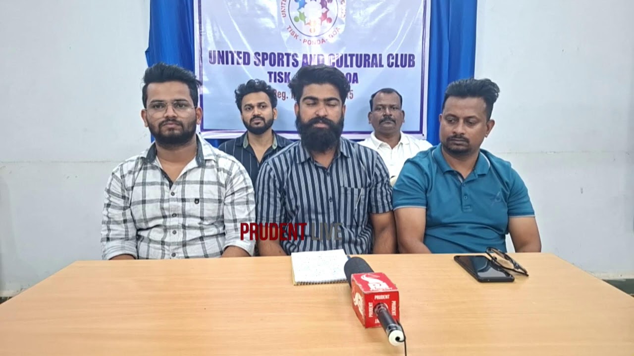 Holi Event | Ritesh Naik | United Sports & Cultural Club | Press Conference | Live | 280226