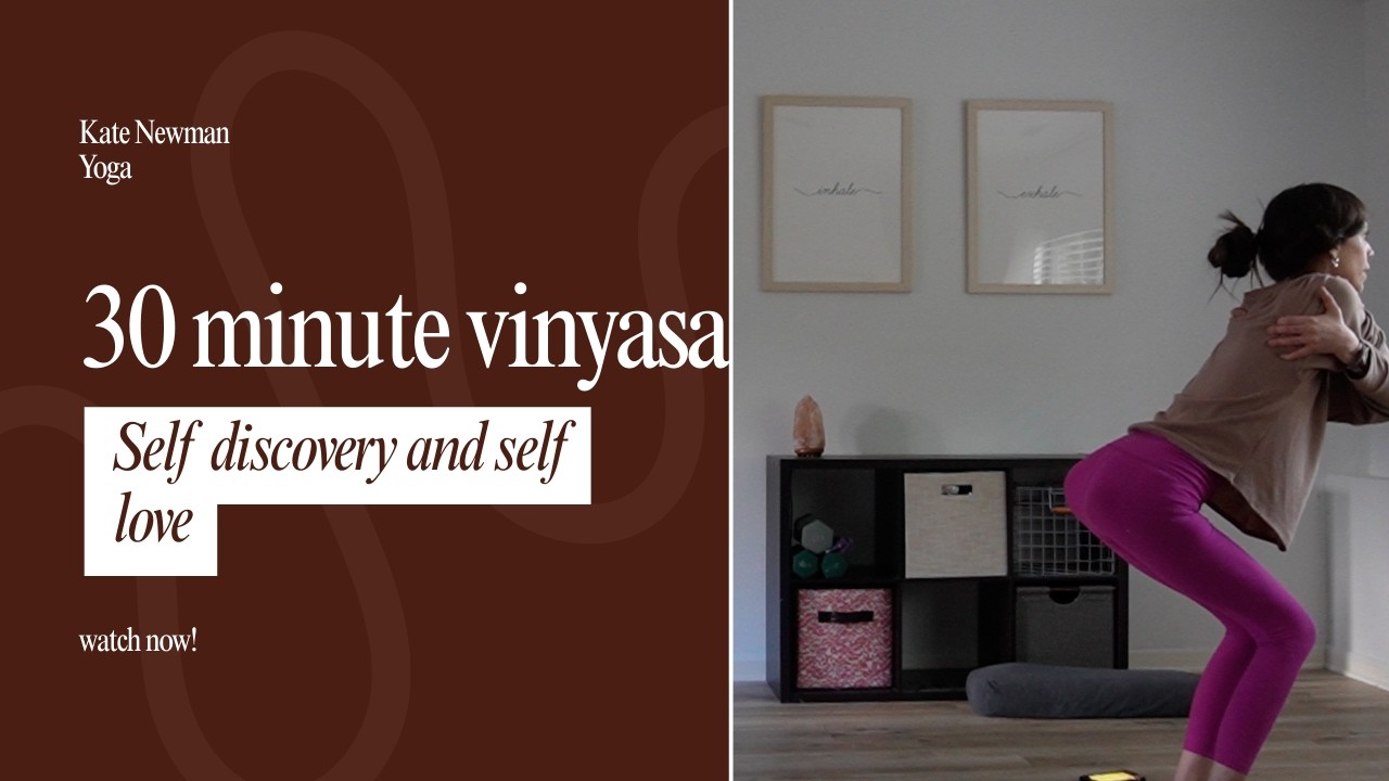 30 minute all levels vinyasa for self love