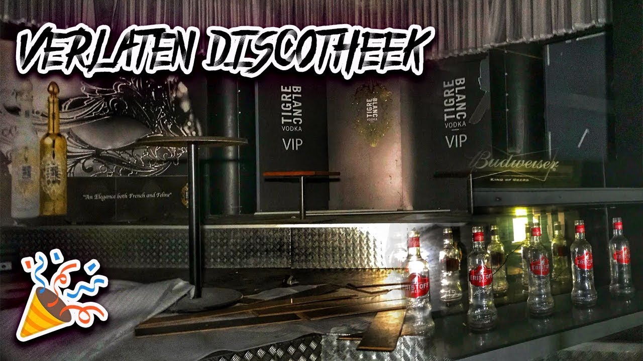 FEESTEN IN VERLATEN DISCOTHEEK