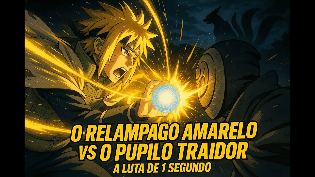 MINATO NAMIKAZE: A História Completa do 4º Hokage | O RELÂMPAGO AMARELO, Sua Luta Contra Obito