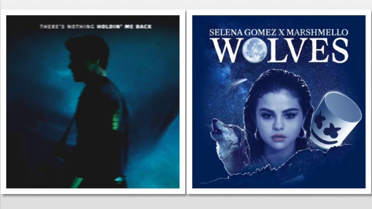 Selena Gomez vs Shawn Mendes - Wolves vs There's Nothing Holding Me Back (Mash-Up)