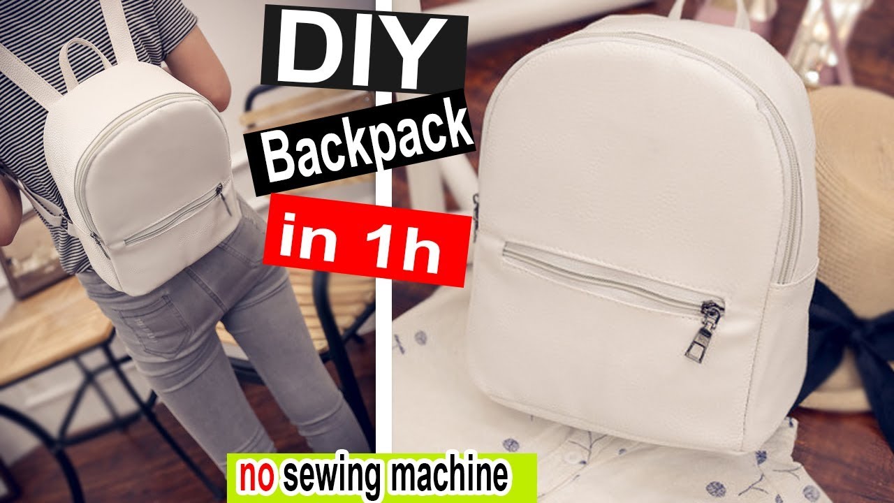 DIY BACKPACK NEW IDEA FAST MAKING WAY SUMMER 2018