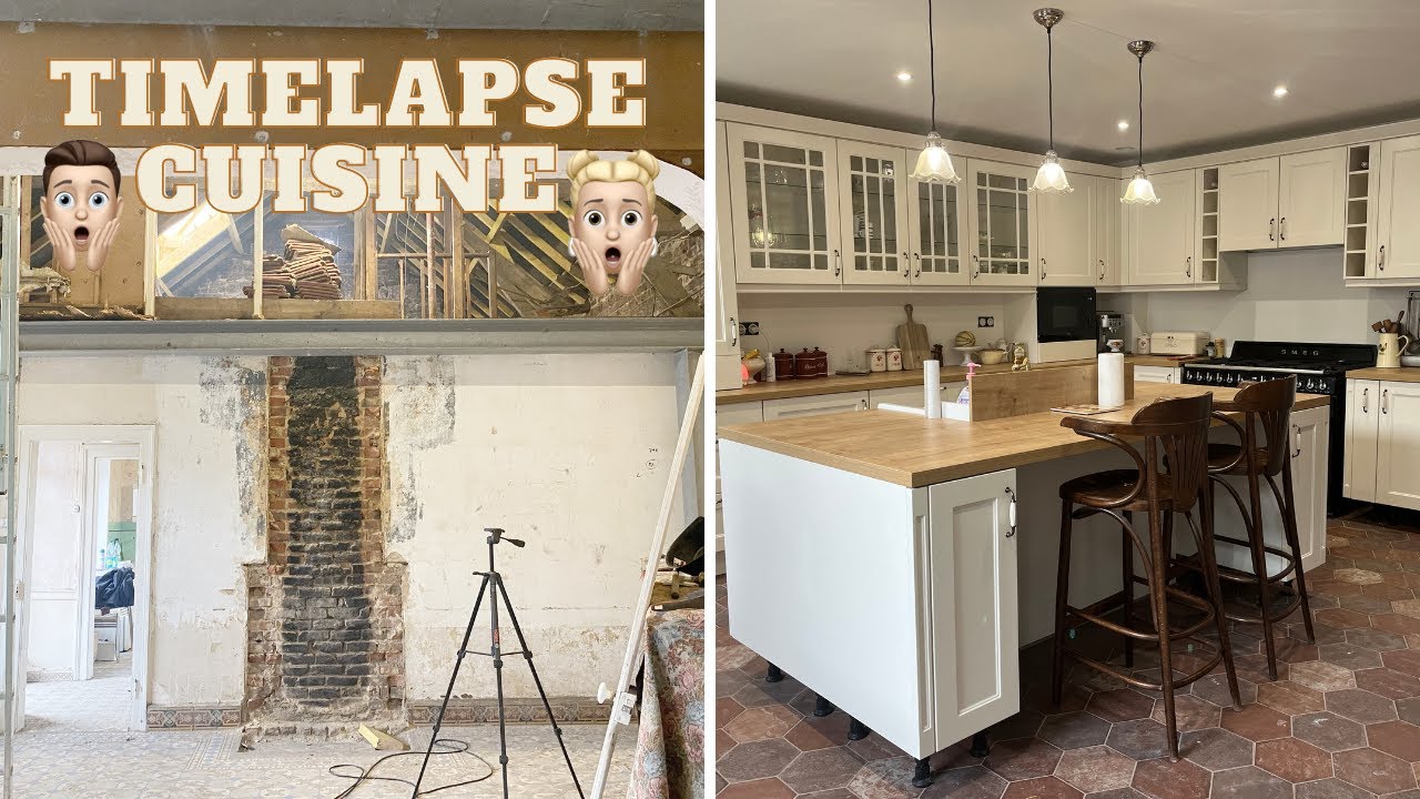 TIMELAPSE DE LA CUISINE : MAISON RENOVATION