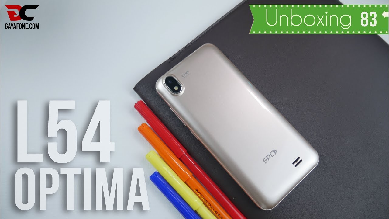 UNBOXING and HANDS ON SPC L54 OPTIMA, Layar Full View Display Termunggil!!
