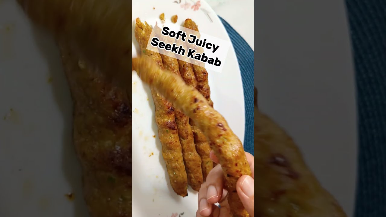 Soft And Juicy Seekh Kabab #seekhkabab #seekhkababrecipe #seekhkababbananekatarika