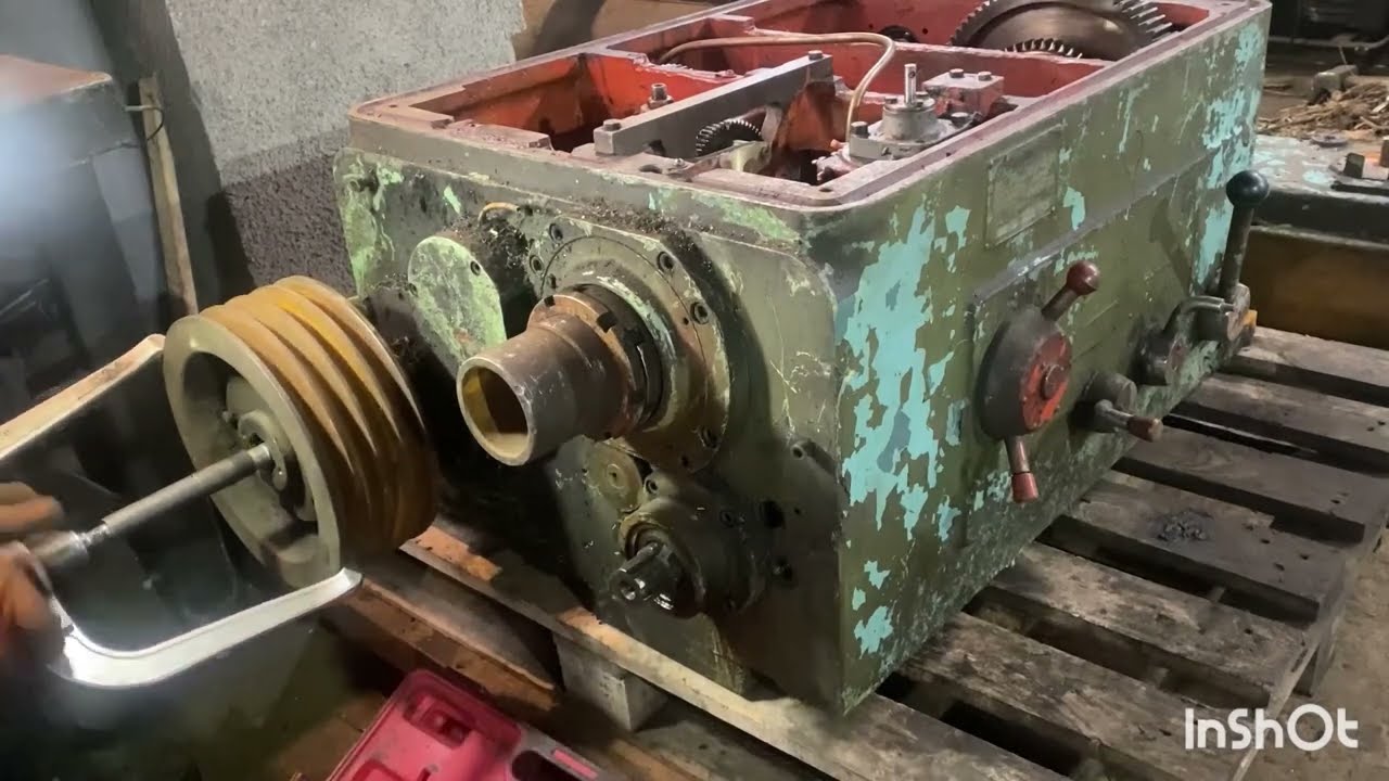 Передня бабка 1М63, 163 Тбілісі, детальна розборка