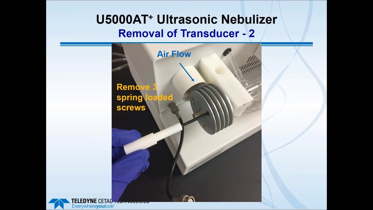 Teledyne CETAC U5000AT Nebulizer Setup Maintenance Cleaning Tips Webinar Recording