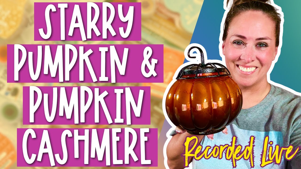October 2023: Scentsy Warmer & Scent of the Month - Starry Pumpkin & Pumpkin Cashmere (Unboxing)