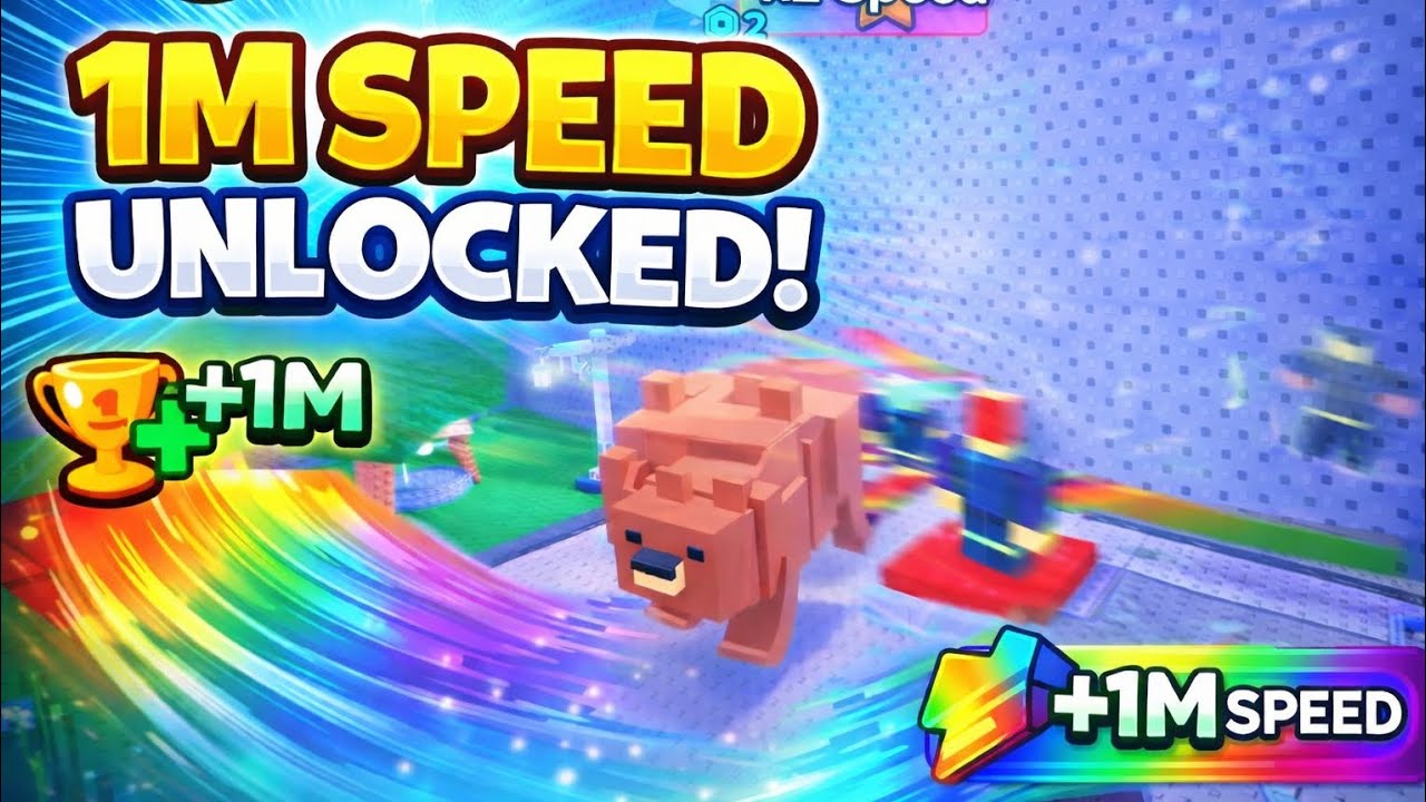 My Speed Became CRAZY FAST! ⚡ Roblox Speed Click 99 Nights