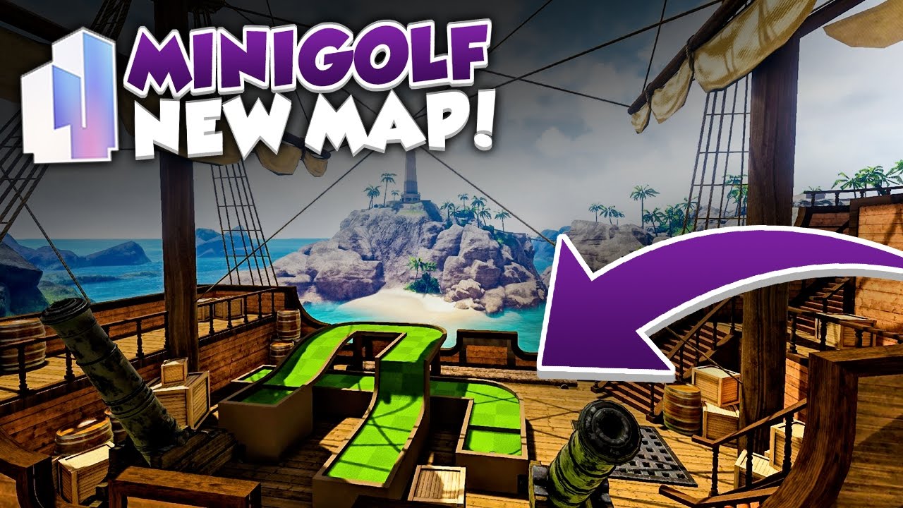 A MINIGOLF NEW MAP!!