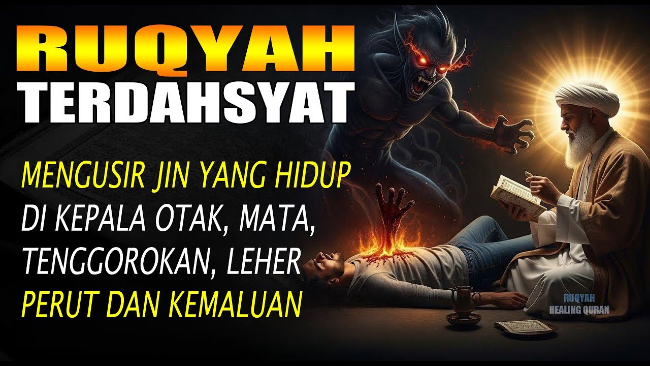 RUQYAH RUMAH PENGUSIR JIN, SETAN & SIHIR DI RUMAH & TUBUH, PENENANG HATI DAN FIKIRAN | Ismail Alqadi