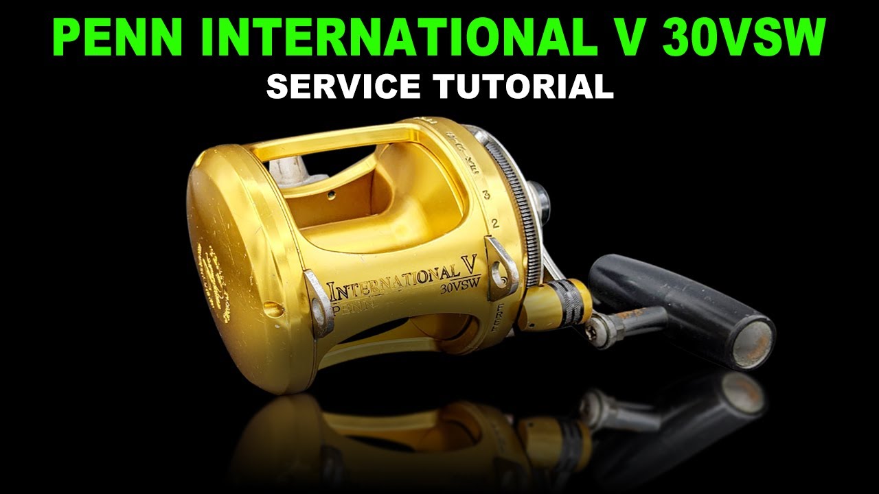 Penn International 30VSW Fishing Reel - How To Service