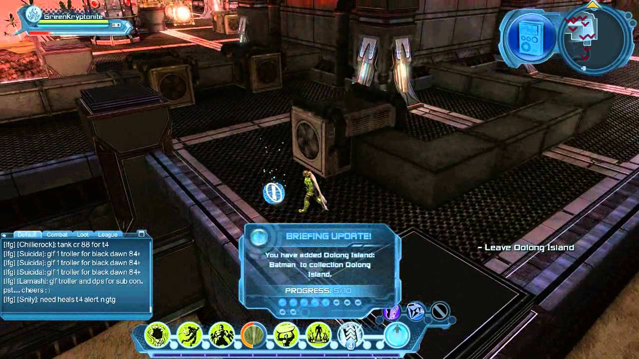 DCUO Oolong Island Investigations and Briefings