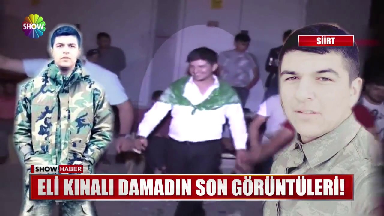 Eli kınalı damadın son görüntüleri!