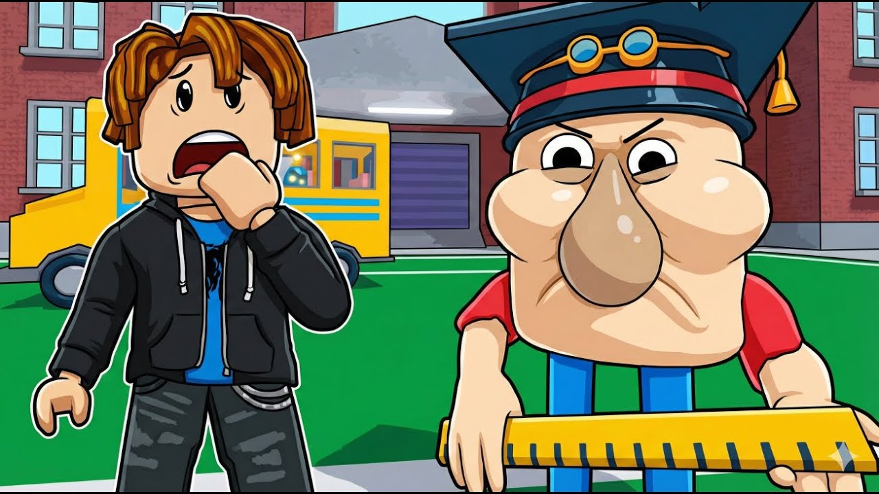 ESCOLA ÉPICA ESCAPAR! (OBBY)