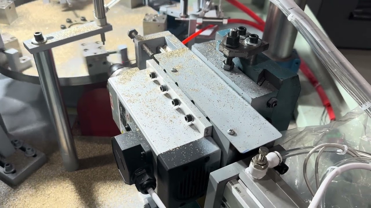Drilling and tapping machine