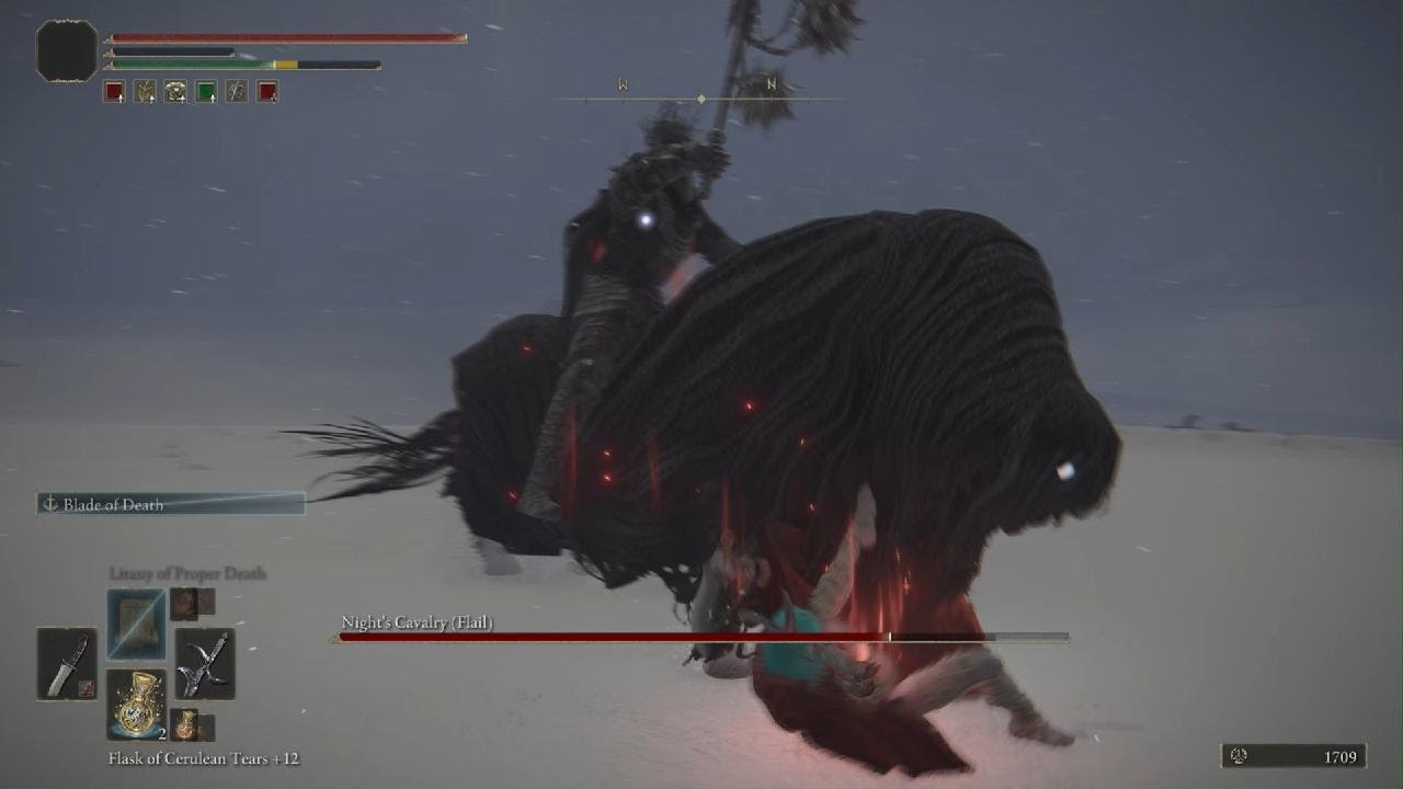 ELDEN RING_Night Cavalry (Consecrated Snowfield)